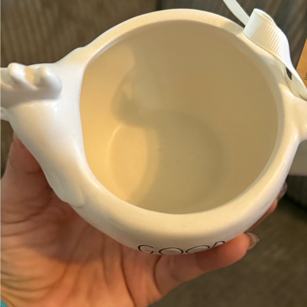 Rae Dunn White 🐔 chicken/Rooster Mug - Good Morning NWT - Picture 6 of 7